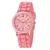 Imagem do 2023 Nova Marca de Moda de Luxo Relógio das Mulheres Silicone Strap Quartz Rel?