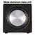 Imagem do Alto-falante Super Subwoofer de Alta Potência, Ativo, HiFi, De Madeira, Alta Fi