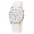 2023 Nova Marca de Moda de Luxo Relógio das Mulheres Silicone Strap Quartz Rel? - comprar online