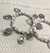 Pulsera medallas italianas Mármol blanco en internet