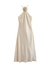 Vestido Feminino Monocromático de Cetim na internet