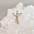 Marquise con colgante oro 14k - comprar online