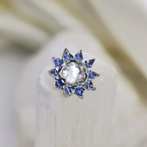 Auris jewellery blue oro 14k