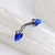Barra curva bala blue