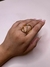 Anel aramado dourado 17 - comprar online