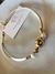 Colar fio dourado com pérola