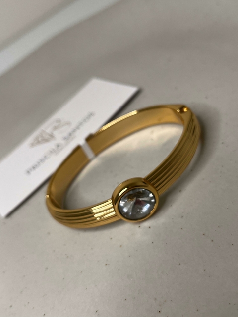 Bracelete pedra branca