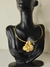 Chocker flor com perola