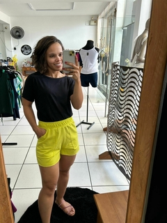 Shorts de moletinho na internet