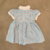 VESTIDO CAMISERO CON BOMBACHUDO POPLIN ALGODON USADO COMO NUEVO I POLO I TALLE 9 meses en internet