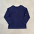 Remera Rib Azul Marino Manga Larga T4 – Nueva Sin Uso - MINI GARAGE