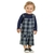Conjunto Jardineira Xadrez Barra Italiana - comprar online
