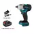 Chave de Impacto Elétrica Cordless, Brushless Broca Mão, Soquete Ferramenta El na internet