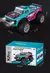 Carro de controle remoto RC com luz LED para crianças, modelo 2.4G, 2WD off-road - comprar online