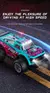 Carro de controle remoto RC com luz LED para crianças, modelo 2.4G, 2WD off-road