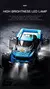 Imagem do Carro de controle remoto RC com luz LED para crianças, modelo 2.4G, 2WD off-road