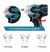 Chave de Impacto Elétrica Cordless, Brushless Broca Mão, Soquete Ferramenta El - My Insta Market