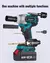 Imagem do Chave de Impacto Elétrica Cordless, Brushless Broca Mão, Soquete Ferramenta El