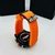 Breitling 100% Funcional Linha Diamante - Preto/Laranja na internet
