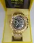 Invicta Venom Hybrid Dourado/Preto Linha Suíça