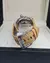 Montblanc Prata/Branco/Pulseira de couro marron Linha Suíça - RCWB Imports