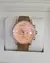 Montblanc Dourado/Rosé/Pulseira de couro marron Linha Suíça