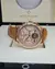 Patek Philippe Dourado/Pulseira de couro marron Linha Suíça