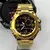 G-Shock Full Metal Linha Diamante Dourado/Preto