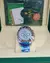 Rolex Daytona Prata/Azul/Marron Linha Suíça