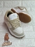 Tênis Nike Dunk Low phantom metallic gold