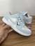 Tênis Air Jordan 1 Low azul bebe na internet