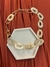 Colar argola rustica dourado ou prata - comprar online
