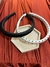 Tiara coraçoes branca ou preta - comprar online