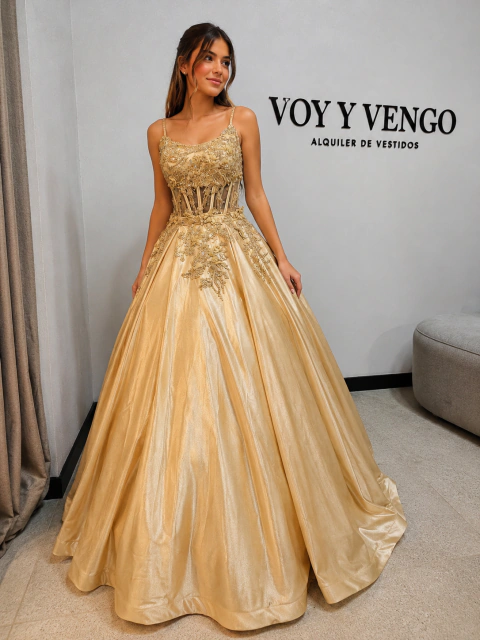 Vestidos 15 años 2 piezas