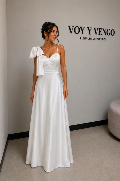 Vestido lazo