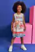Vestido em Fly Tech Kukie