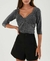 BLUSA REMERA LUREX MANGA 3/4