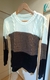 SWEATER RAYADO CON TRENZAS