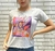 REMERAS ESTAMPADAS CON BRILLO