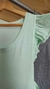 REMERA SIN MANGAS CON VOLADO - tienda online