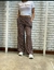 WIDE LEG WAFFLE PRINT