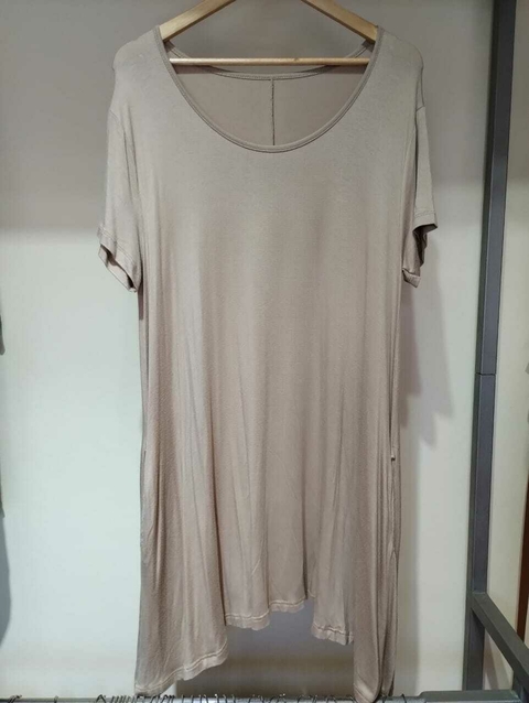 VESTIDO VISCOSA MODAL LISO