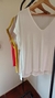 BLUSA LINO SPANDEX CUELLO EN V