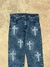 Jean azul con cruces - comprar online