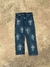 Jean azul con cruces