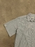 Camisa lino rayada (gris) - comprar online