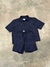 Conjunto de lino boxy azul