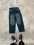 Baggy azul con costuras