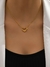 Collar en forma de corazón