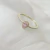 Anillo promesa en oro amarillo
